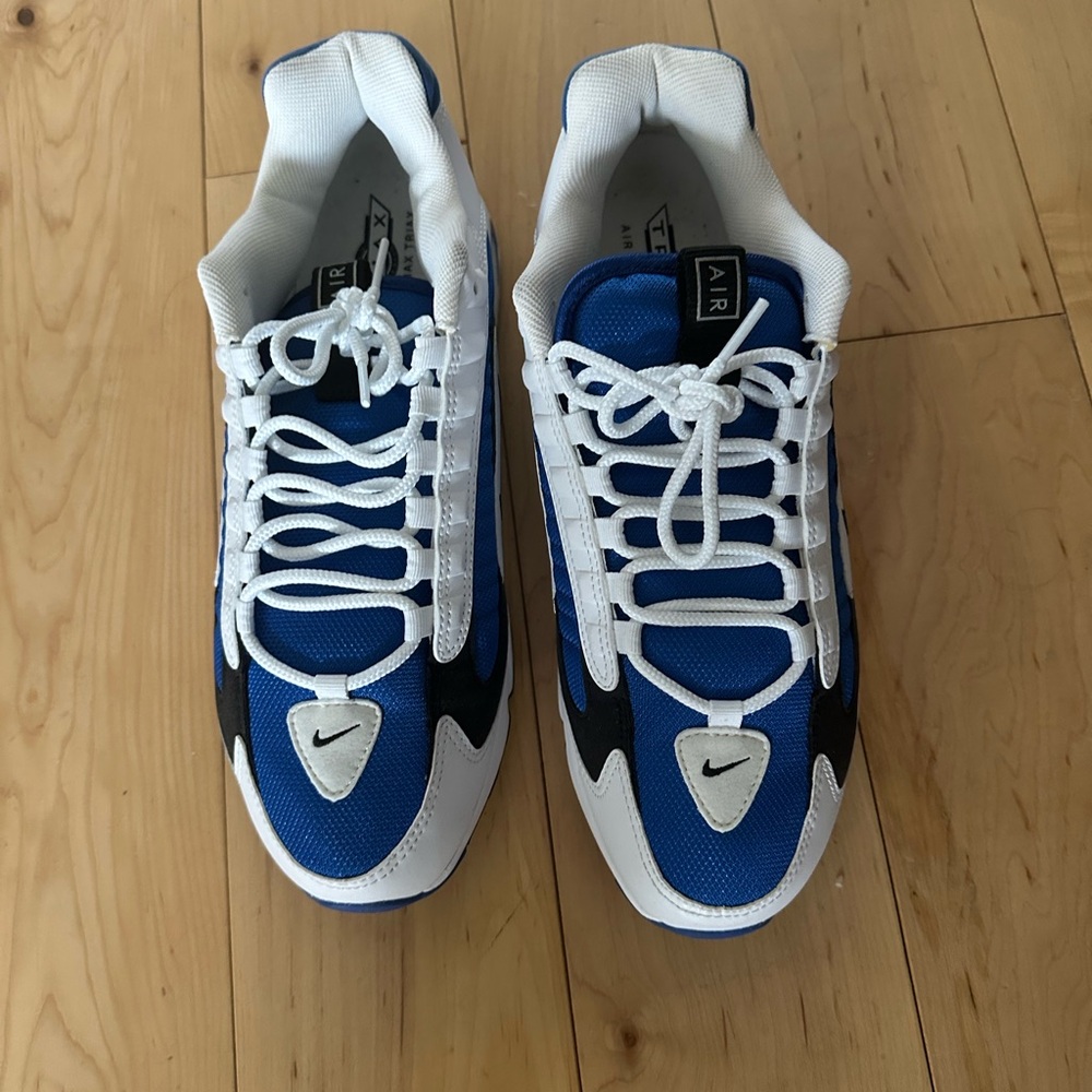Nike Air Blue and White Sneakers
